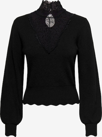 ONLY Sweater 'Rebecca' in Black: front