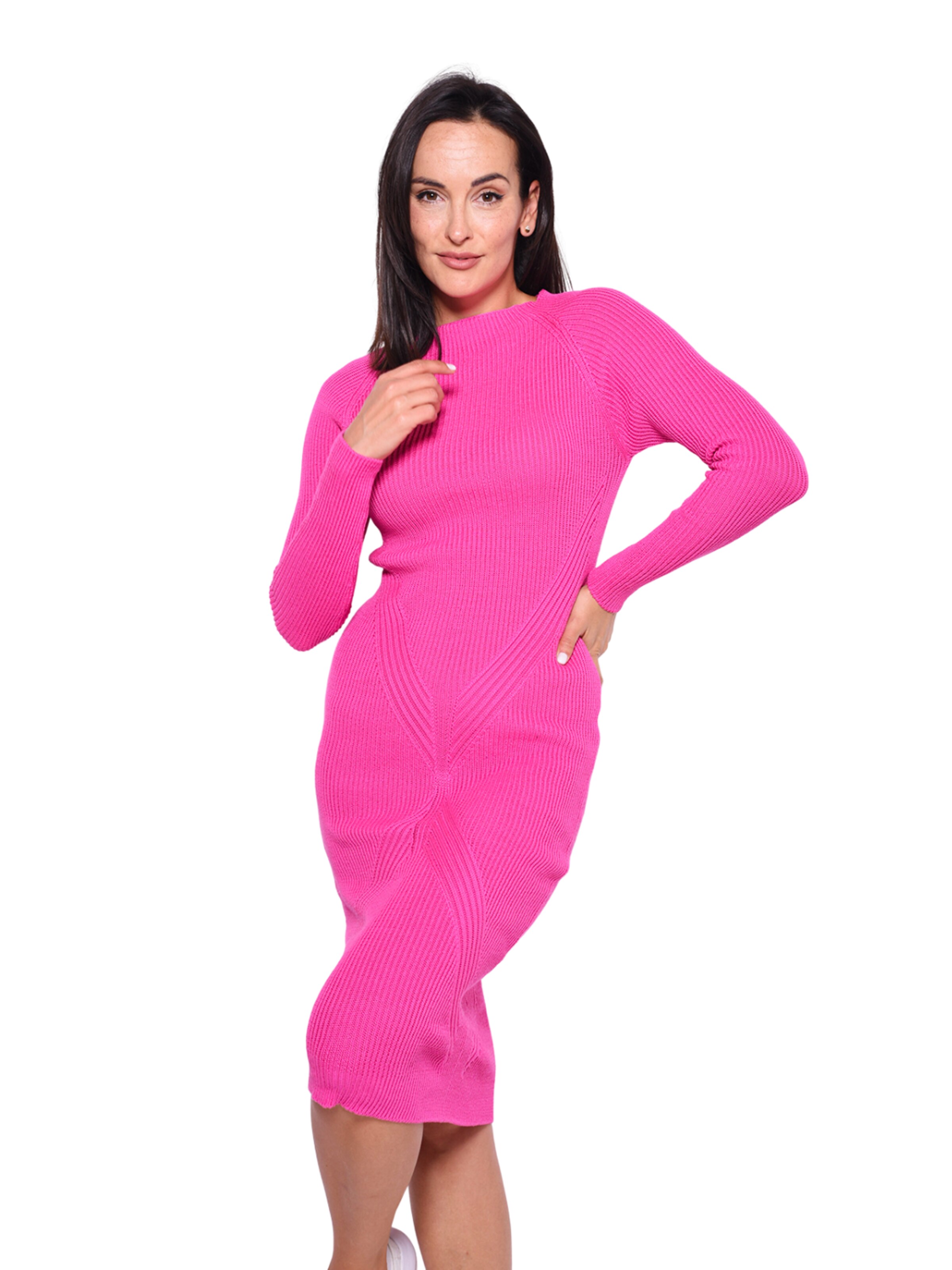 Süel knitwear - Vestido de punto 'Gabi' en rosa