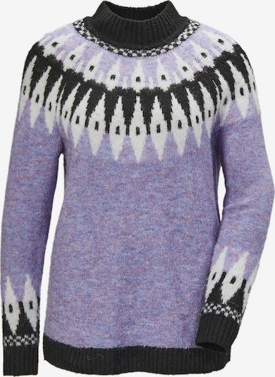 Goldner Sweater in L-XL in Lilac / Black / White, Item view