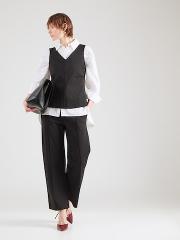 Calvin Klein Wide leg Παντελόνι σε μαύρο