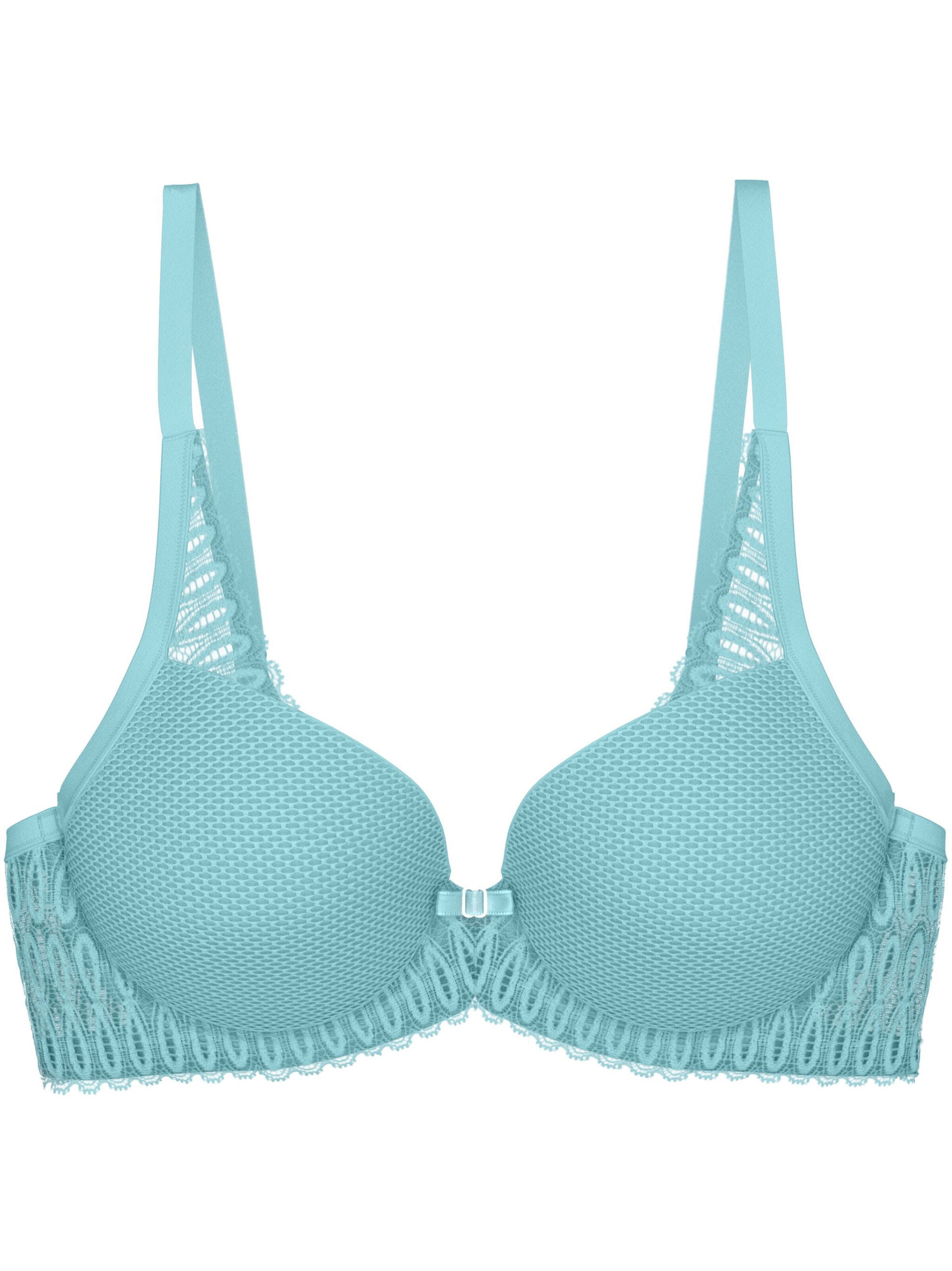 TRIUMPH Bra ' Aura Spotlight ' in Blue: front