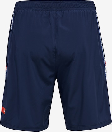 Hummel Regular Sportbroek in Blauw