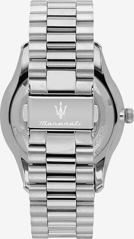 Maserati Uhr in Silber