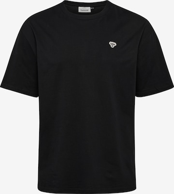 T-Shirt Hummel en noir : devant