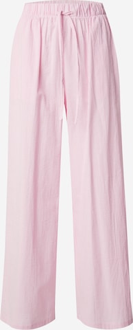 ONLY Wide leg Trousers 'ONLAUGUSTA' in Pink: front