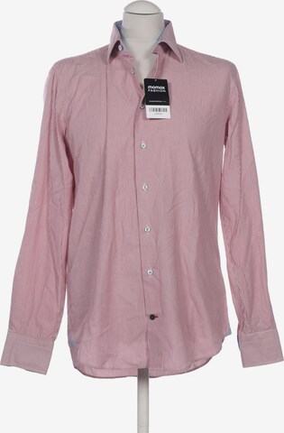 Tommy Hilfiger Tailored Button Up Shirt in M in Red: front