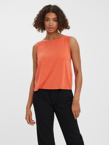 VERO MODA Top 'Ulja June' in Oranje: voorkant