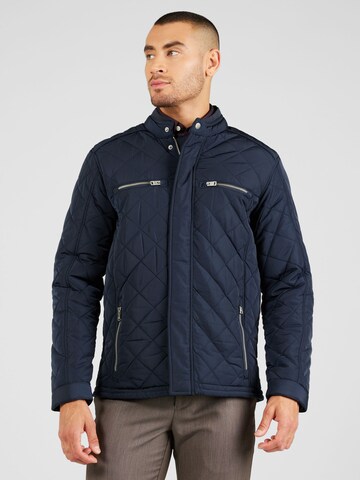 Lindbergh Between-Season Jacket in Blue: front