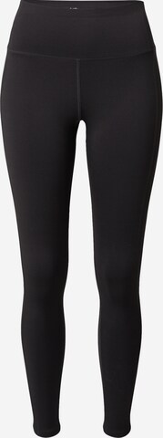 Skinny Pantaloni sport 'ID TRAIN BL' de la Reebok pe negru: față