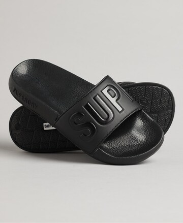 Superdry Beach & Pool Shoes in Black