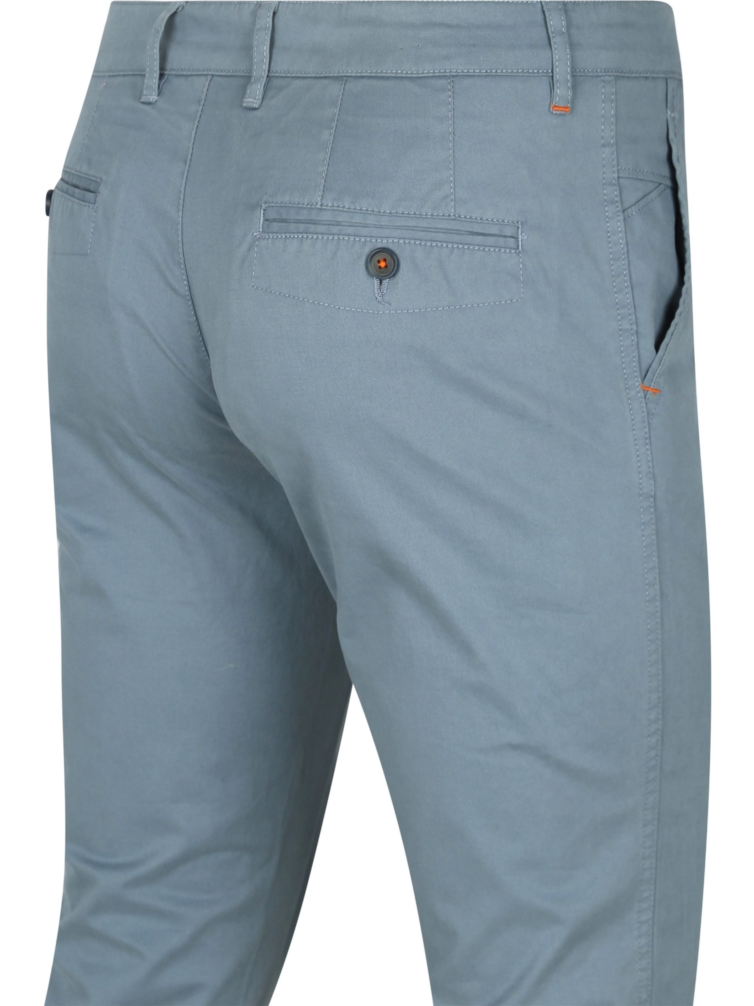 Suitable Regular Chino Pants 'Plato' in Blue