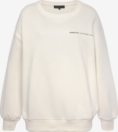 FRENCH CONNECTION Sweatshirt i svart / off-white, Produktvy