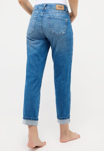 Coupe slim Jean 'Darleen' Angels en bleu