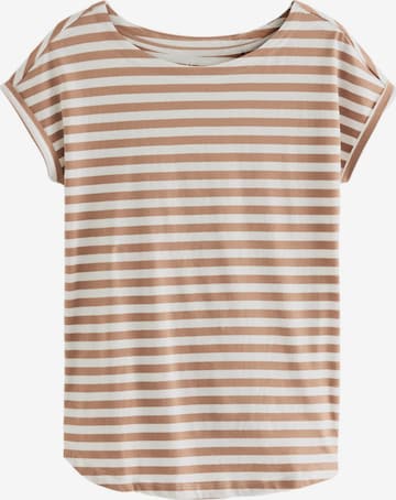 T-shirt Next en beige : devant