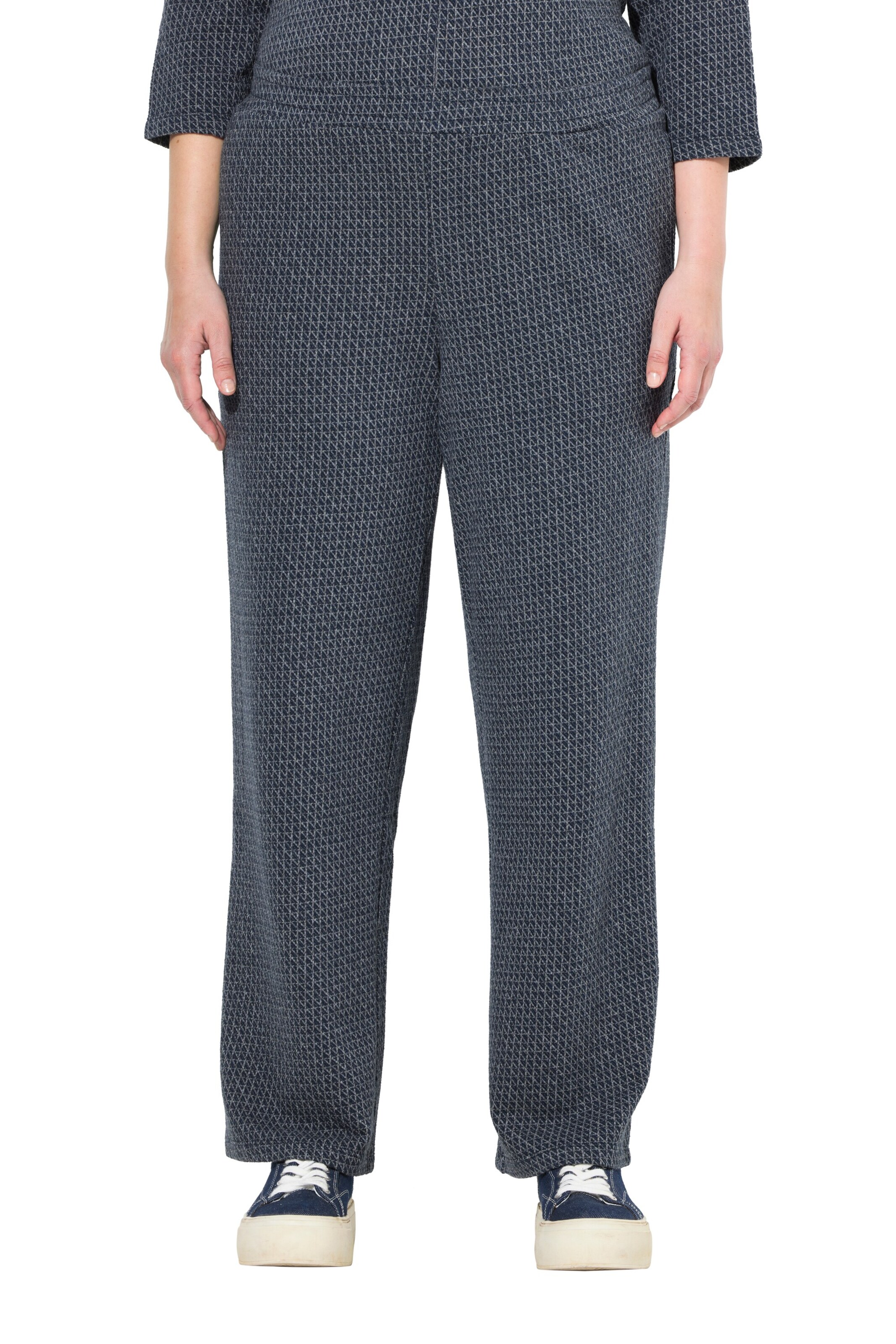 Ulla Popken Loose fit Pants in Blue: front