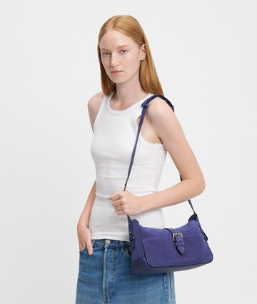 Sac bandoulière Liebeskind Berlin en violet : devant