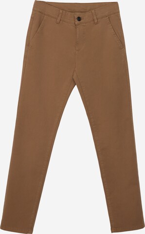 s.Oliver Skinny Broek in Bruin: voorkant