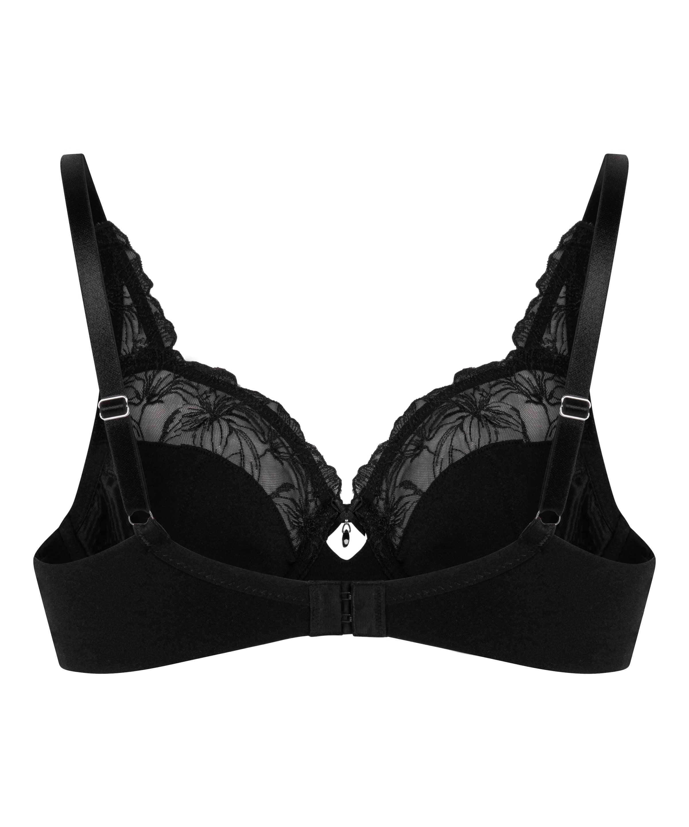 Hunkemöller Push-up BH in Zwart