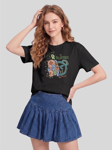 T-shirt LapaPlus en noir : devant
