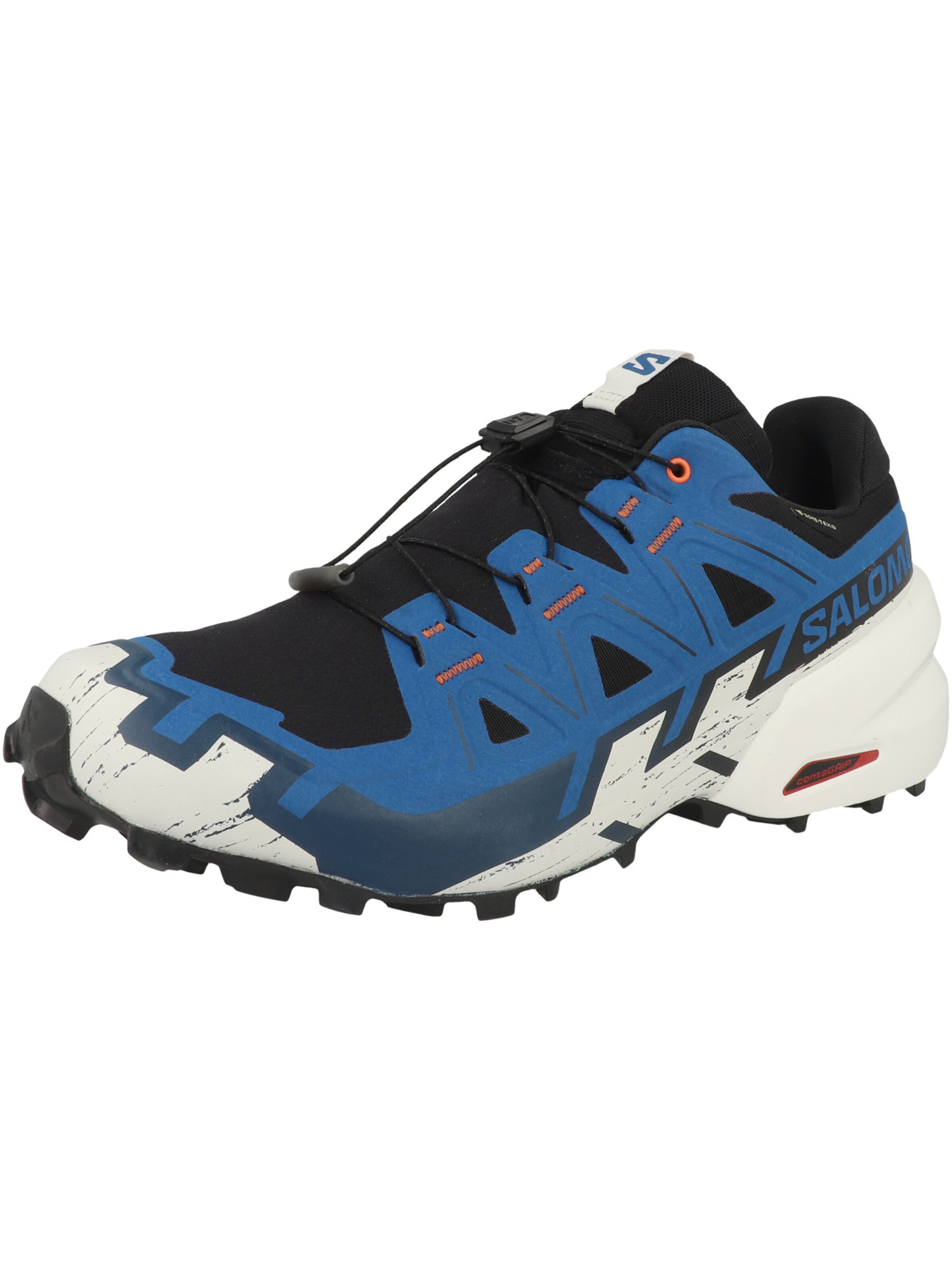 SALOMON Laufschuhe 'Speedcross 6' in Blau: Seite