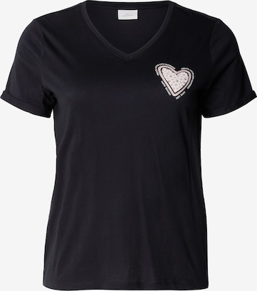 ONLY Carmakoma Tričko 'CARBEA' – černá: přední strana