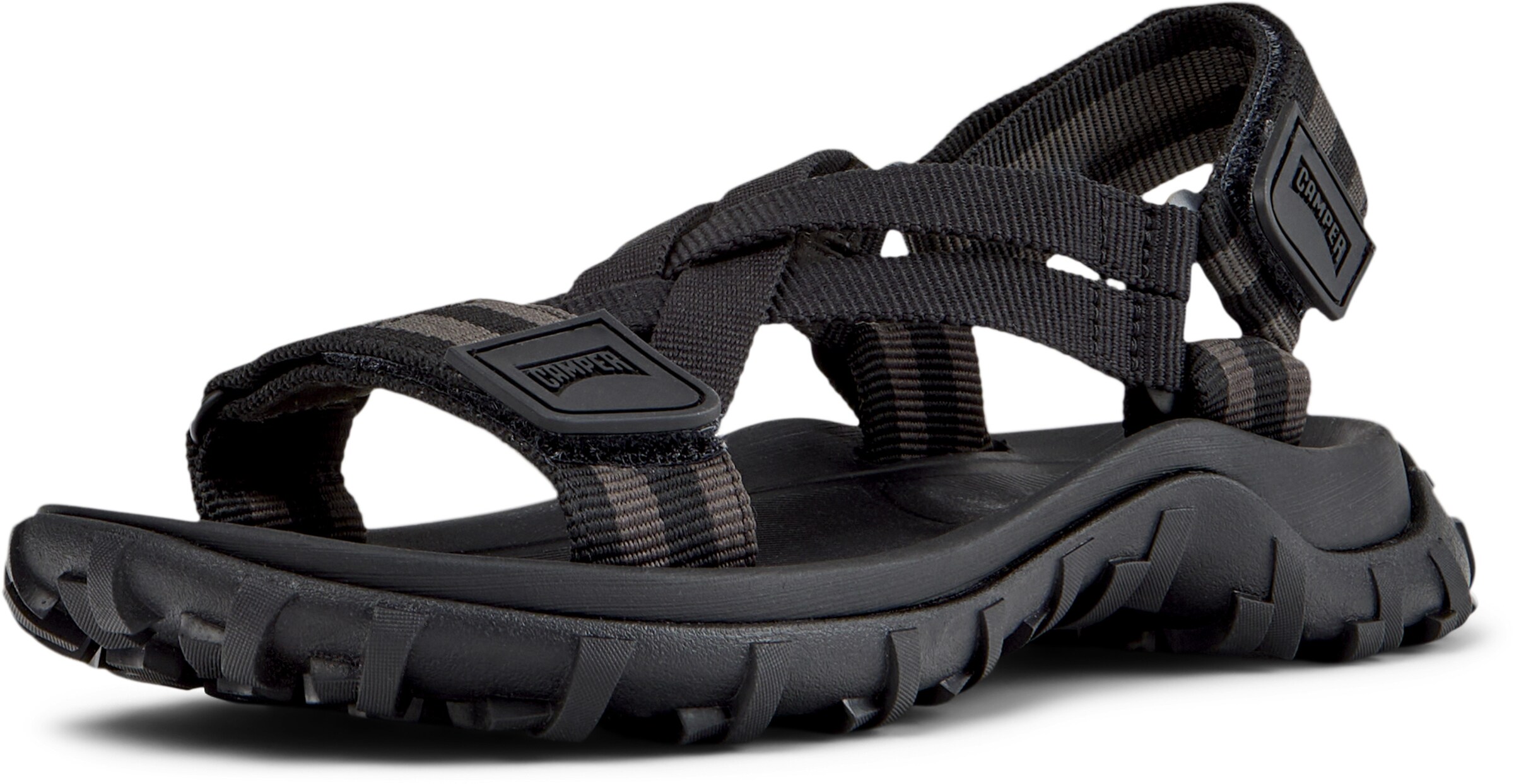 CAMPER Strap sandal 'Drift Trail Sandal ' in Black: front