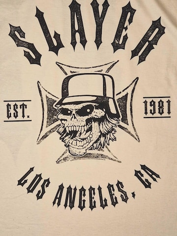 Slayer Koszulka 'Slayer EST.1981 T-Shirt' w kolorze biały