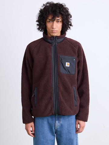 Carhartt WIP Флисовая куртка 'Prentis' в Коричневый: спереди