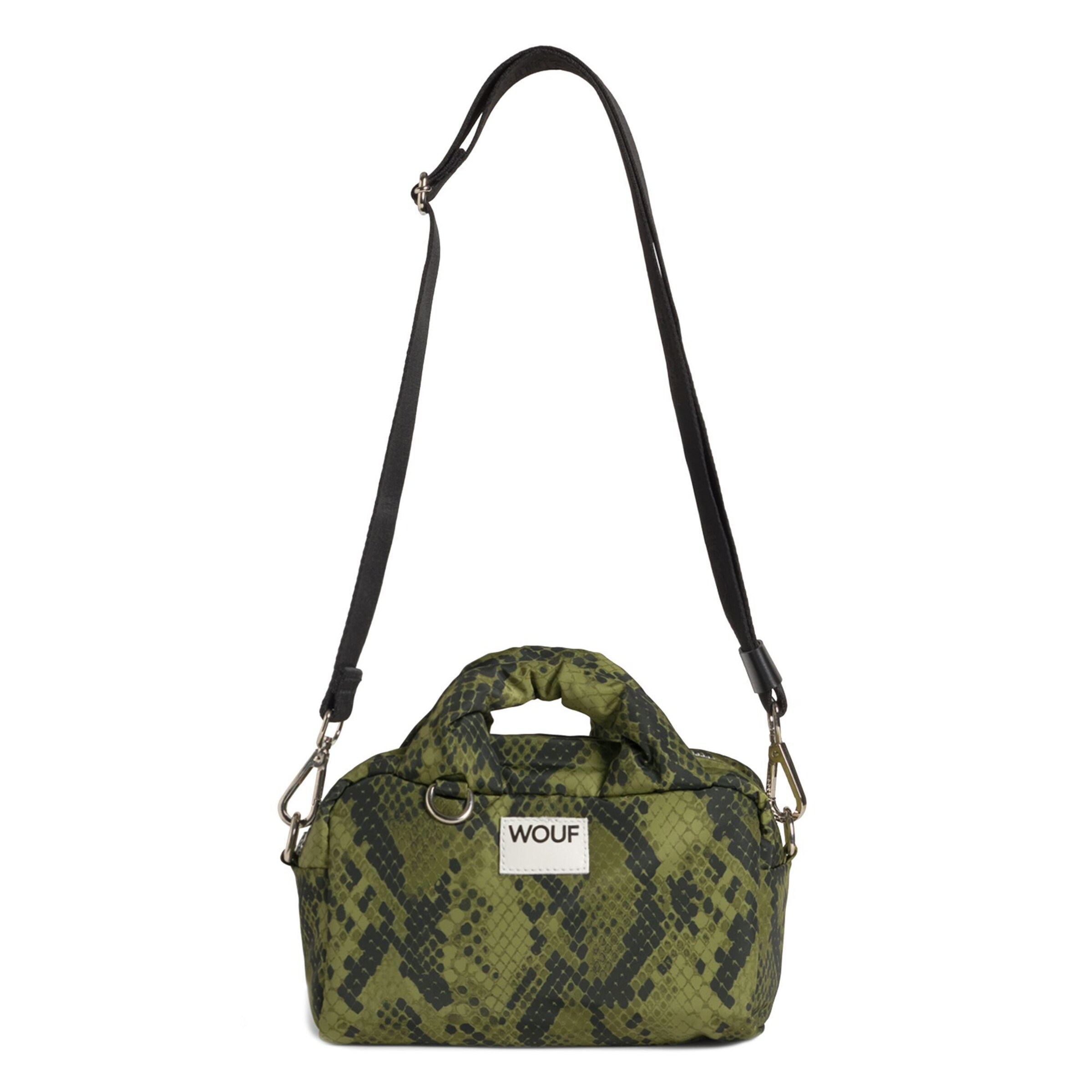 Borsa a mano 'Studio' di Wouf in verde: frontale