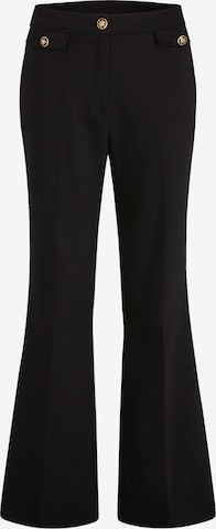 Morgan Levenevä Suorat housut värissä musta: etupuoli