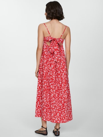 Robe 'Florex' MANGO en rouge