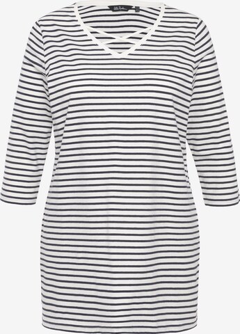 Ulla Popken Shirt in Wit: voorkant