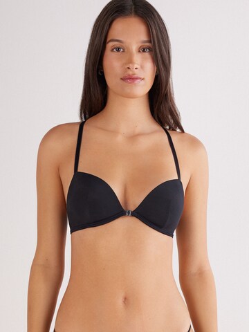INTIMISSIMI Push-up Bra in Black: front