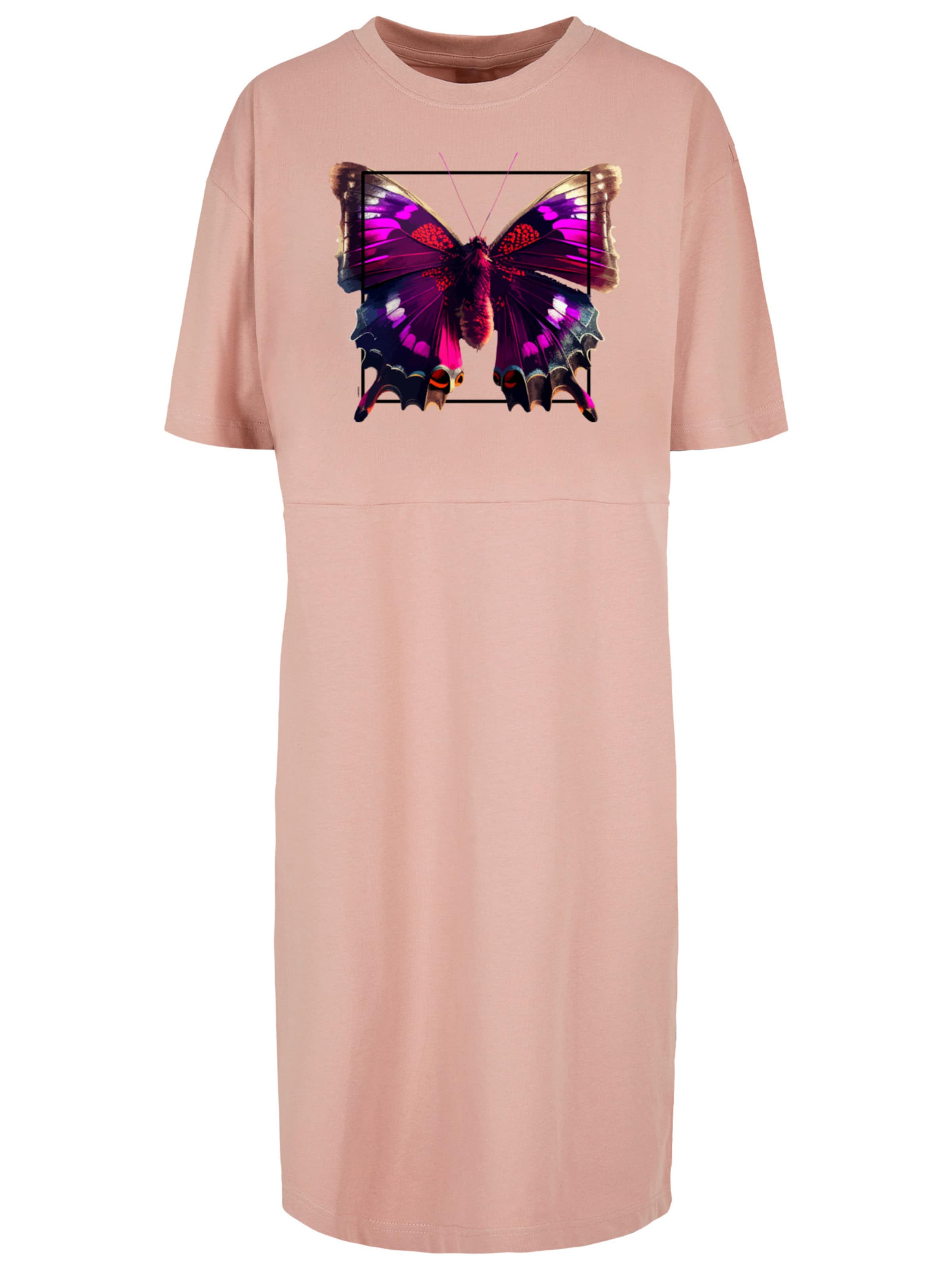 F4NT4STIC Oversized dress in Pink: front