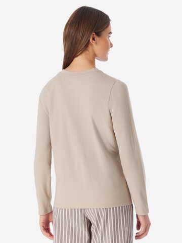 Chemise de nuit ' Mix & Relax ' SCHIESSER en beige