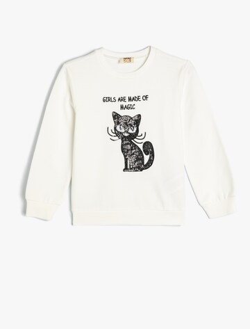 Koton Sweatshirt in White: front