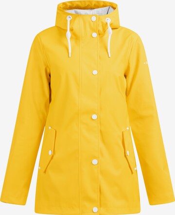 DreiMaster Maritim Between-season jacket in Yellow: front