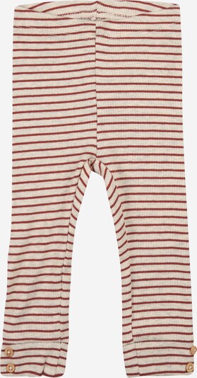 NAME IT Leggings 'OLAMA LONG JOHN' in Beige / Dark red, Item view