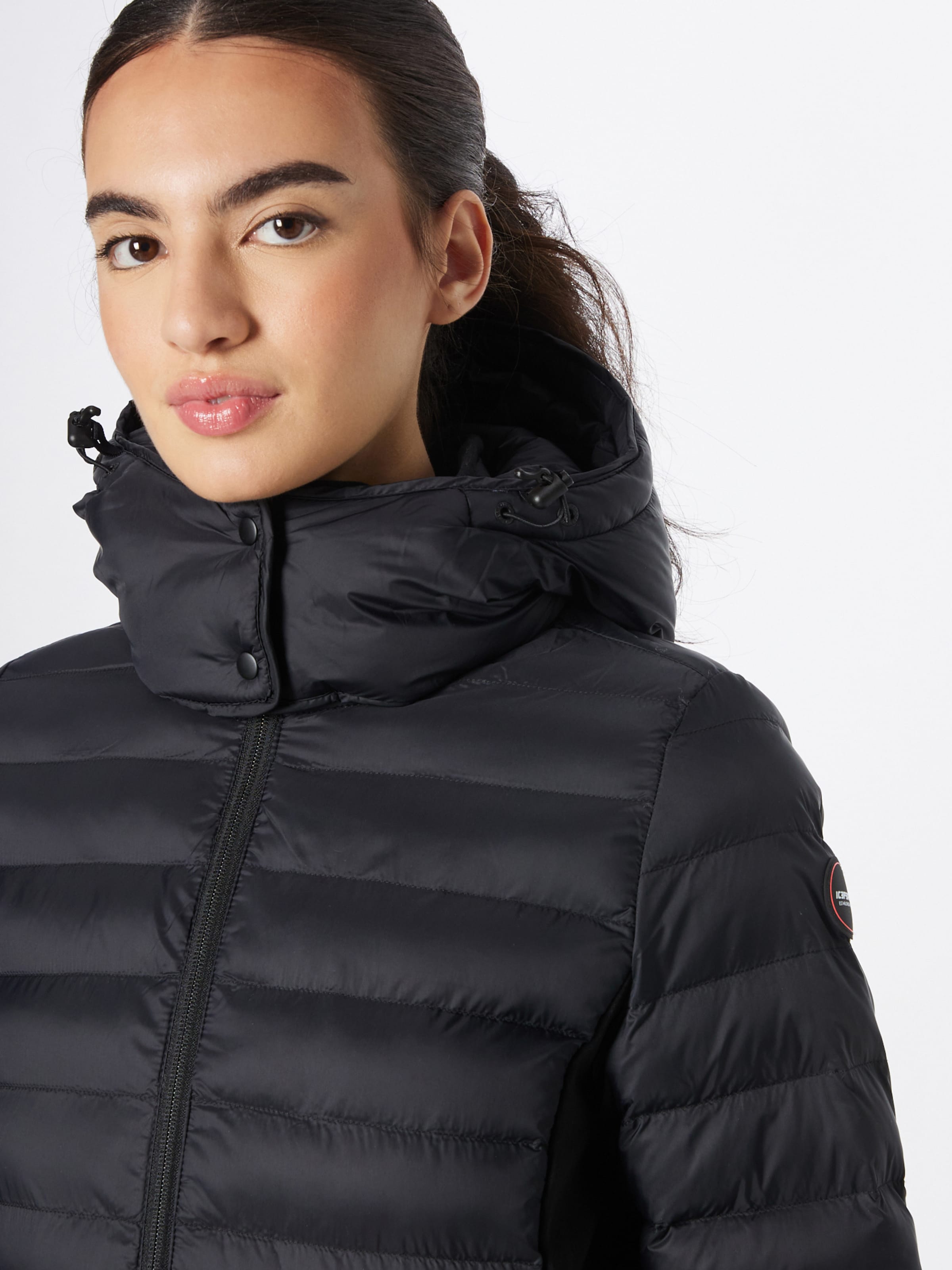 ICEPEAK Outdoor Coat BANDIS in Black ABOUT YOU