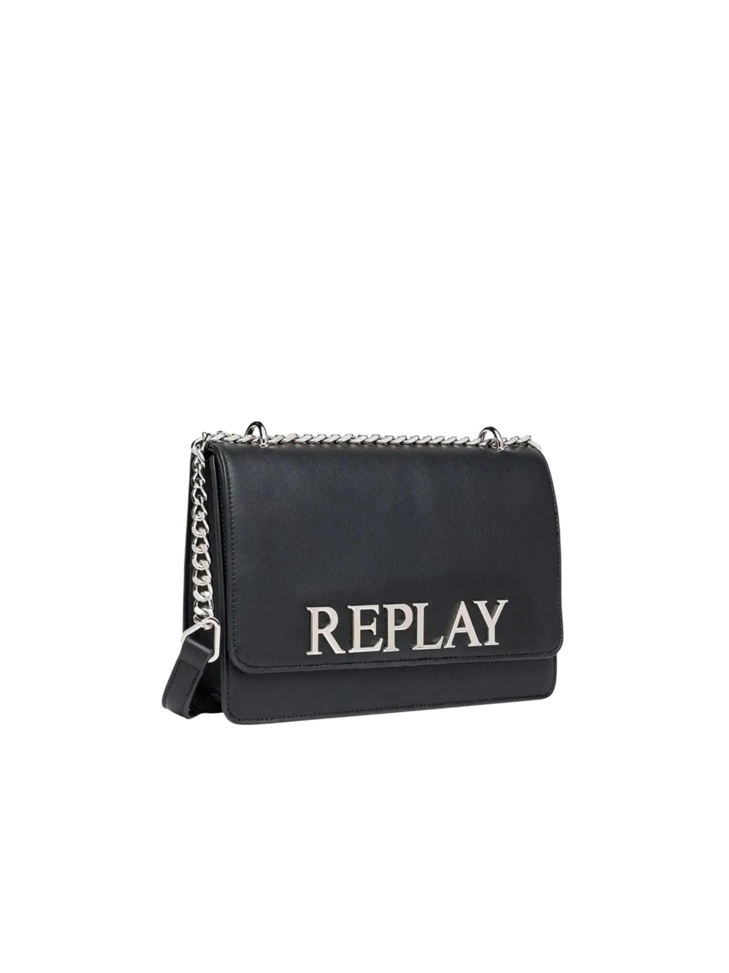 REPLAY - Bolso de hombro en negro