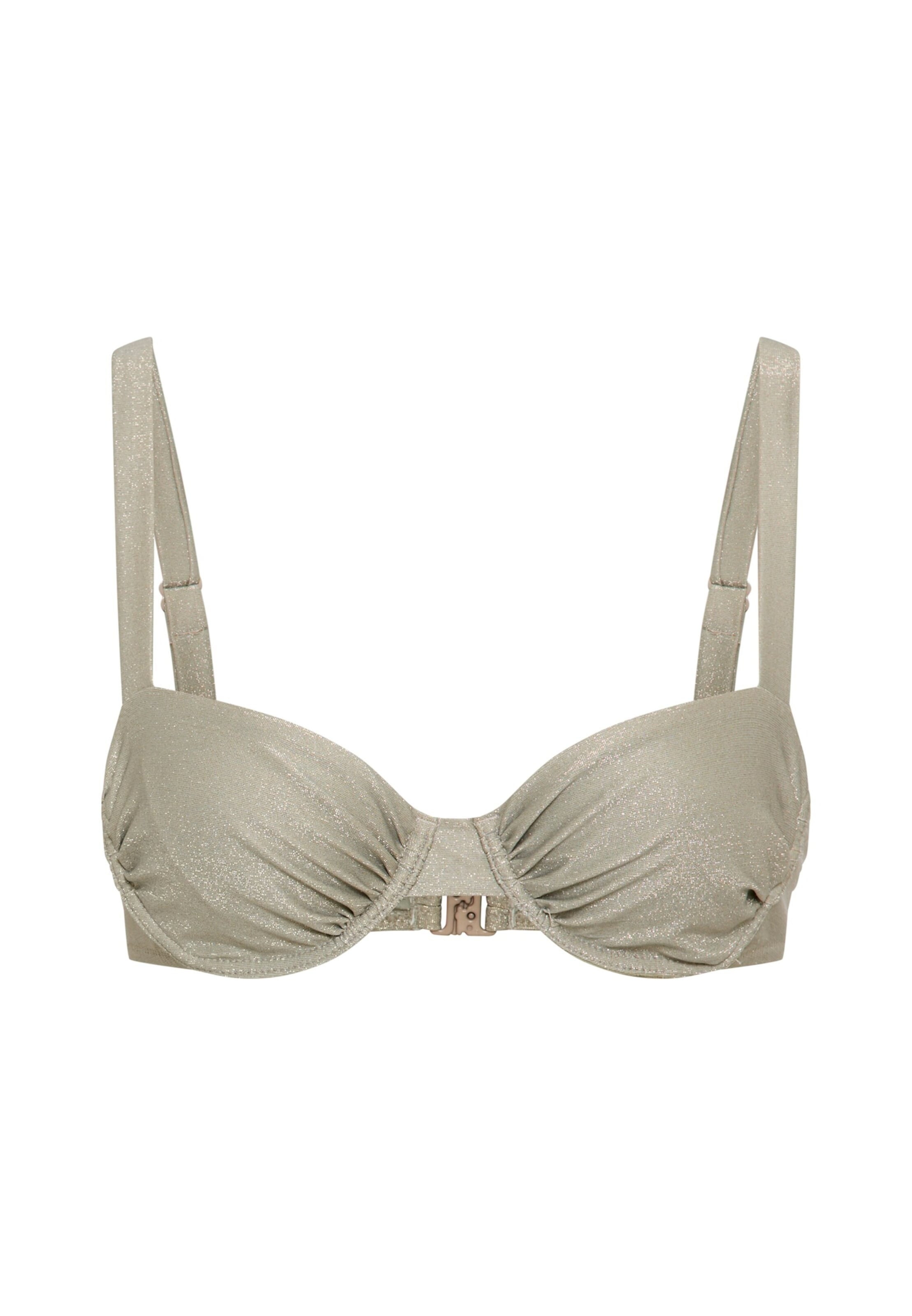 Hauts de bikini LSCN by LASCANA en gris : devant