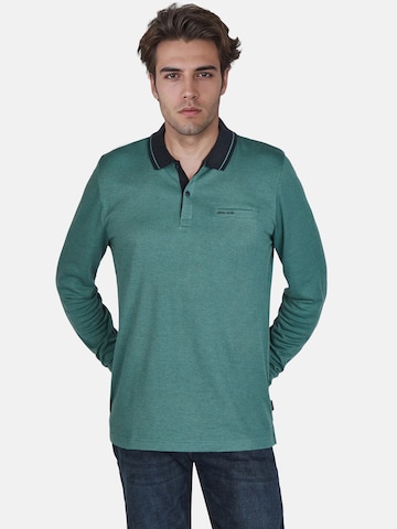 PIERRE CARDIN Shirt in Groen: voorkant