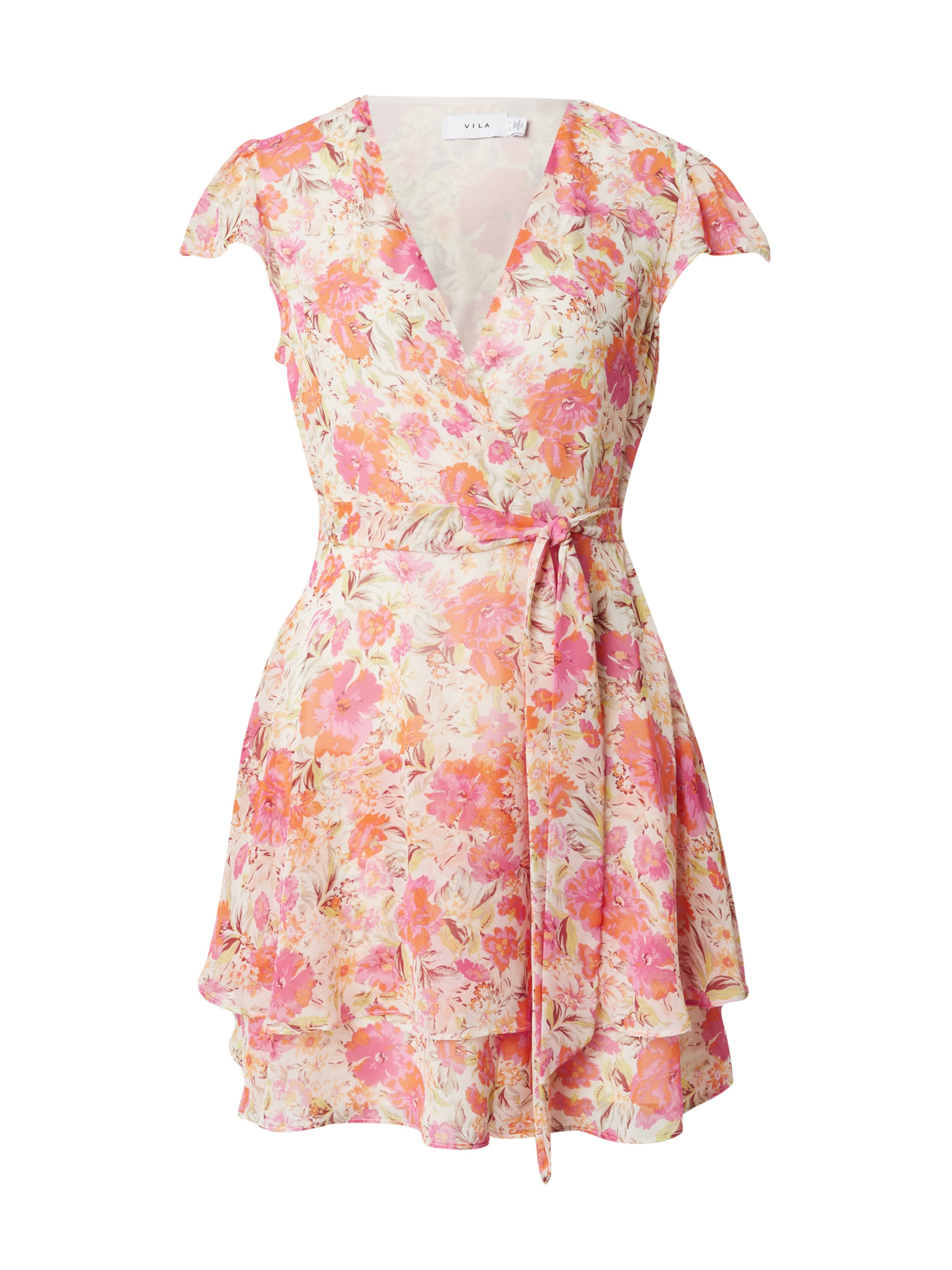 VILA Kleid 'BARIA' in Beige: Vorderseite