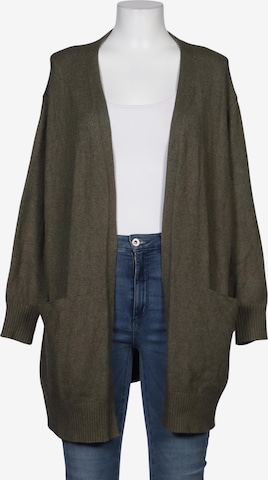Christian Berg Strickjacke L in Grün: Vorderseite