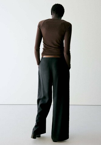 T-shirt 'ANA' MANGO en marron