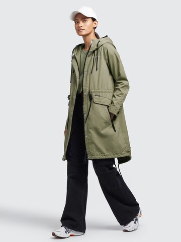 khujo Between-Seasons Parka 'Nanda' in Green