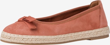 Espadrilles TAMARIS en marron : devant