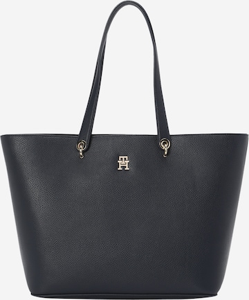 TOMMY HILFIGER Shopper in Blauw: voorkant