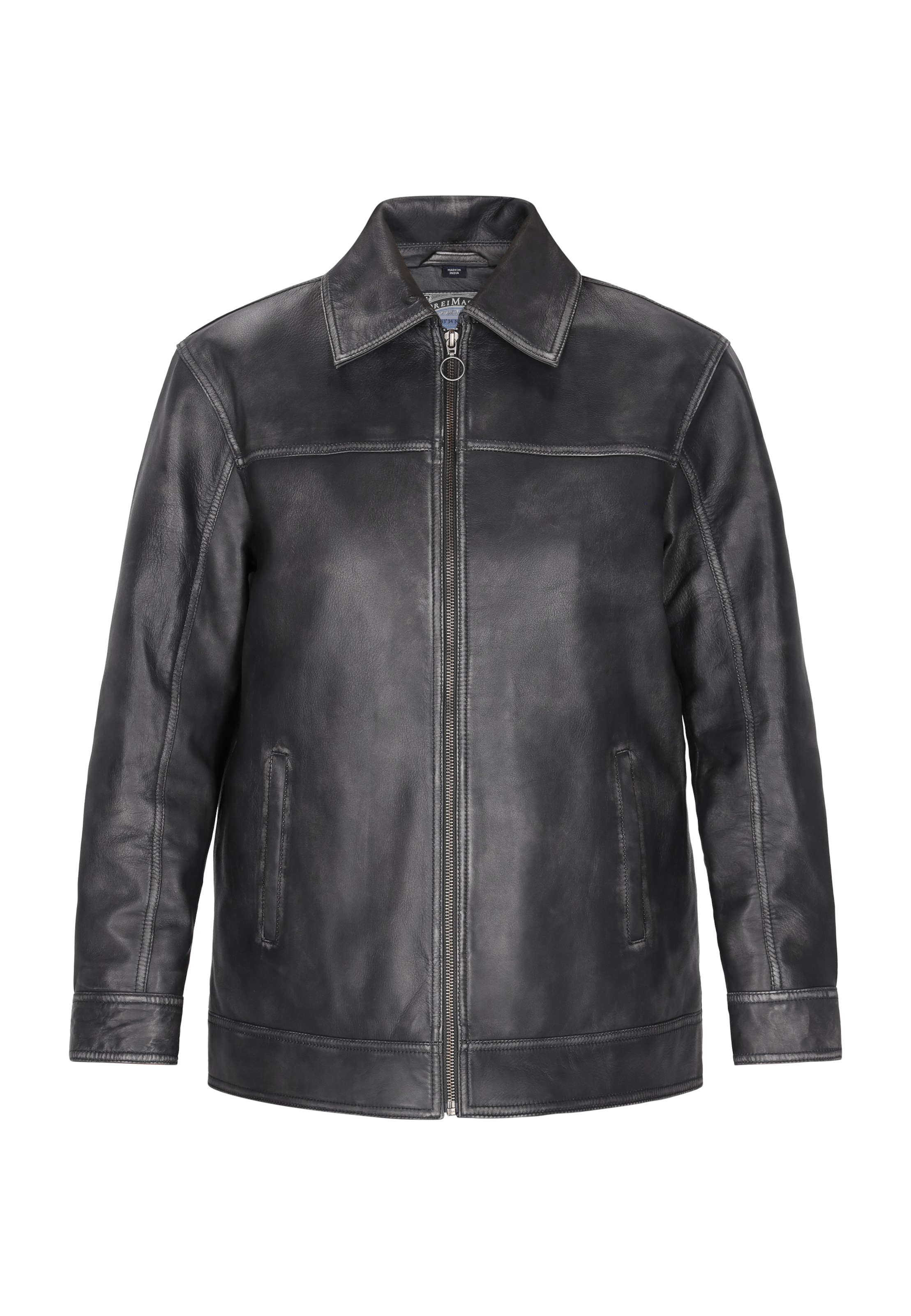 DreiMaster Vintage Between-season jacket in Grey: front