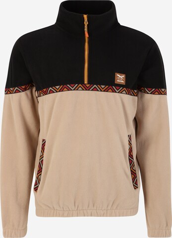 Coupe regular Sweat-shirt 'Monte Noe' Iriedaily en beige : devant